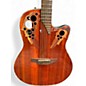 Used Ovation CE44P-PD Celebrity Natural Acoustic Electric Guitar