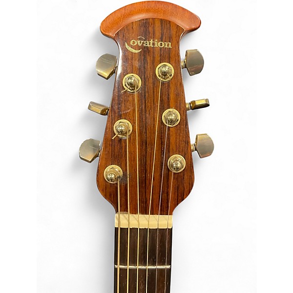 Used Ovation CE44P-PD Celebrity Natural Acoustic Electric Guitar