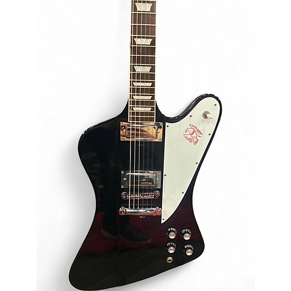 Used 2018 Gibson Firebird Black Solid Body Electric Guitar