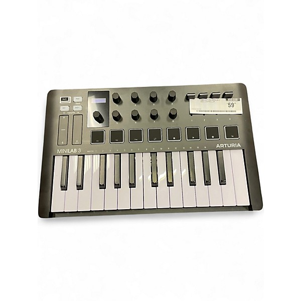 Used Arturia Minilab 3 MIDI Controller