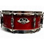 Used Pearl 14in EXPORT SERIES SNARE RED WINE Drum