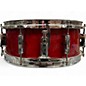 Used Pearl 14in EXPORT SERIES SNARE RED WINE Drum