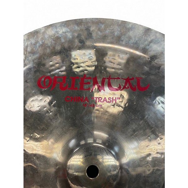 Used Zildjian 18in Oriental China Trash Cymbal