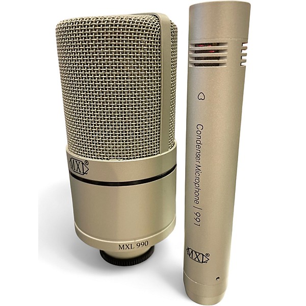 Used MXL 990/991 Recording Microphone Pack