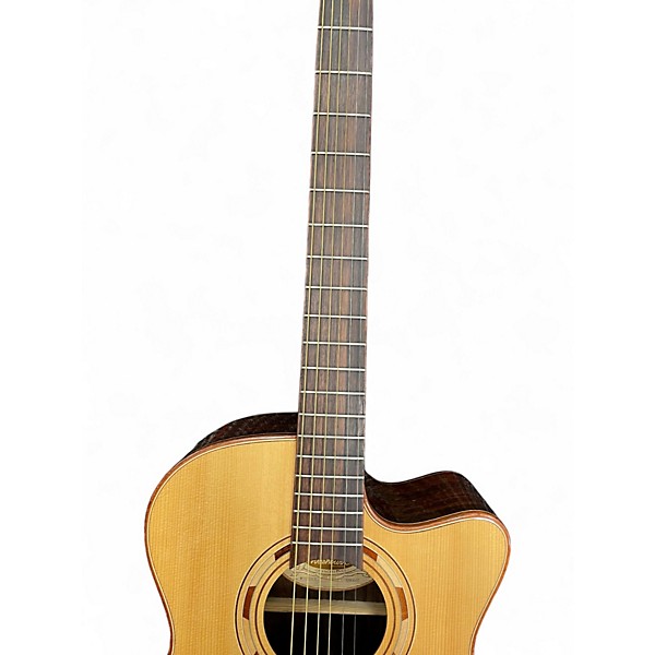 Used Washburn WCG25SCE Natural Acoustic Electric Guitar