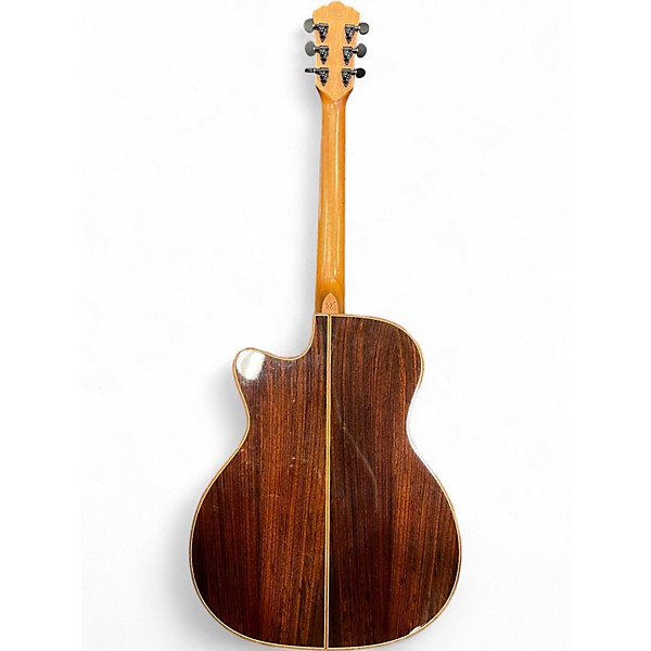 Used Washburn WCG25SCE Natural Acoustic Electric Guitar