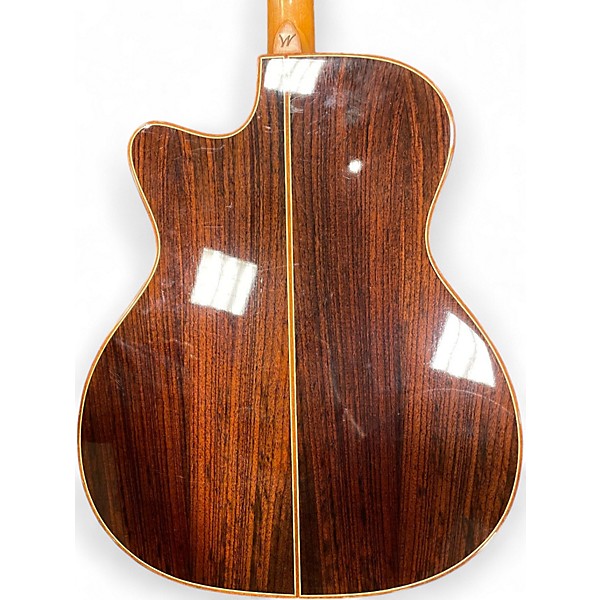 Used Washburn WCG25SCE Natural Acoustic Electric Guitar