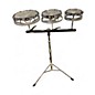 Used Remo 3 Piece Rototom Chrome Roto Toms thumbnail