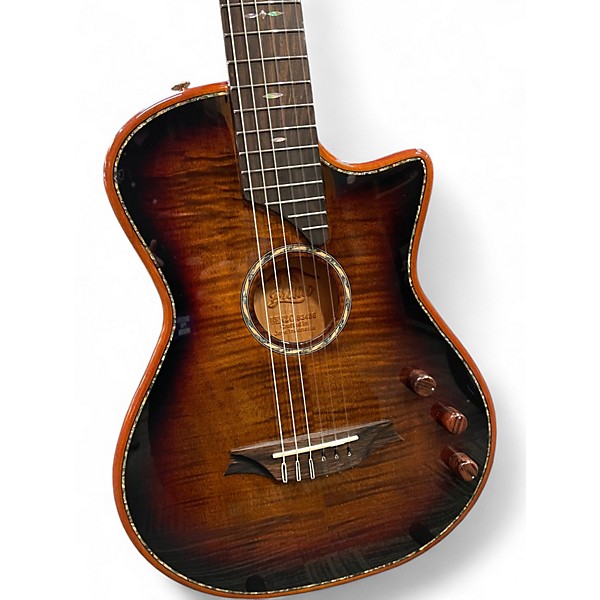 Used Bromo Fusion Craft Ben2C Sunburst Classical Acoustic Electric Guitar