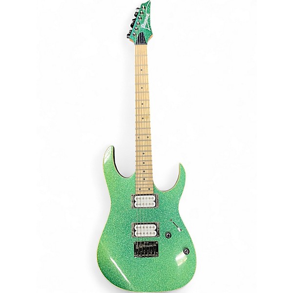 Used Ibanez RG421MSP Marine Sparkle Solid Body Electric Guitar