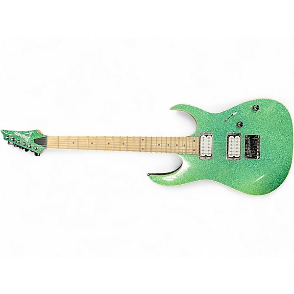 Used Ibanez RG421MSP Marine Sparkle Solid Body Electric Guitar