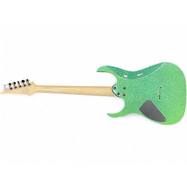 Used Ibanez RG421MSP Marine Sparkle Solid Body Electric Guitar