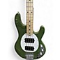 Used Sterling by Music Man Stingray Ray4HH Royal Olive Electric Bass Guitar