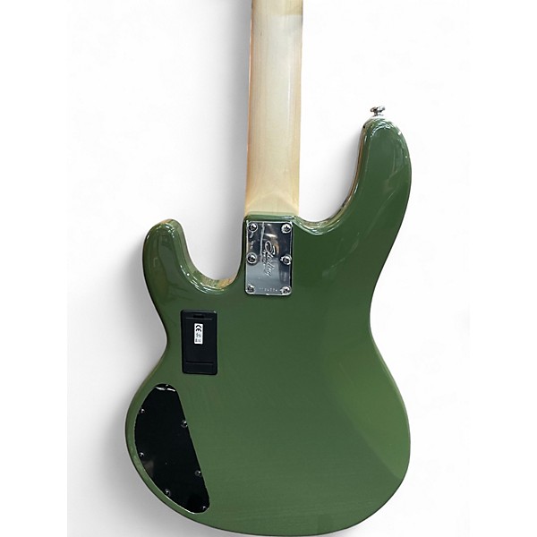 Used Sterling by Music Man Stingray Ray4HH Royal Olive Electric Bass Guitar