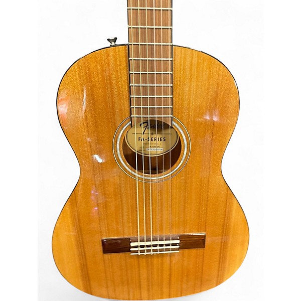 Used Fender FA15N Natural Classical Acoustic Guitar
