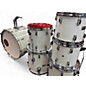 Used Pearl 6 Piece mx maple shell Classic White Drum Kit