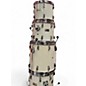 Used Pearl 6 Piece mx maple shell Classic White Drum Kit