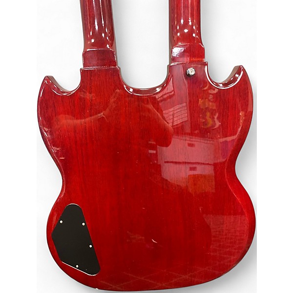 Used Gibson EDS1275 SG Double Neck Heritage Cherry Solid Body Electric Guitar