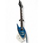 Used Eastwood BACKLUND Left Handed BLUE SILVER & WHITE Electric Guitar thumbnail