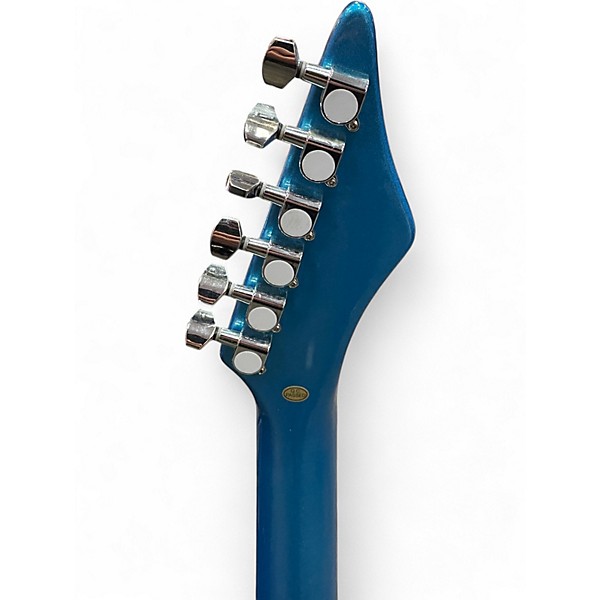 Used Eastwood BACKLUND Left Handed BLUE SILVER & WHITE Electric Guitar