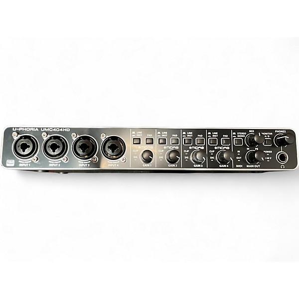 Used Behringer U-Phoria UMC404HD Audio Interface