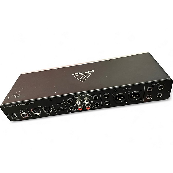 Used Behringer U-Phoria UMC404HD Audio Interface