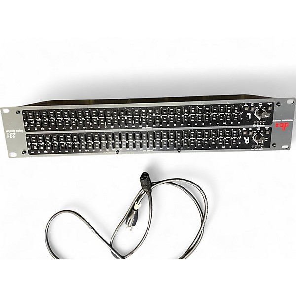 Used dbx 231 Dual 31-Band Graphic Equalizer