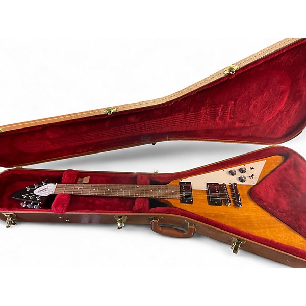 Used Gibson Flying V 70'S Natural Solid Body Electric Guitar