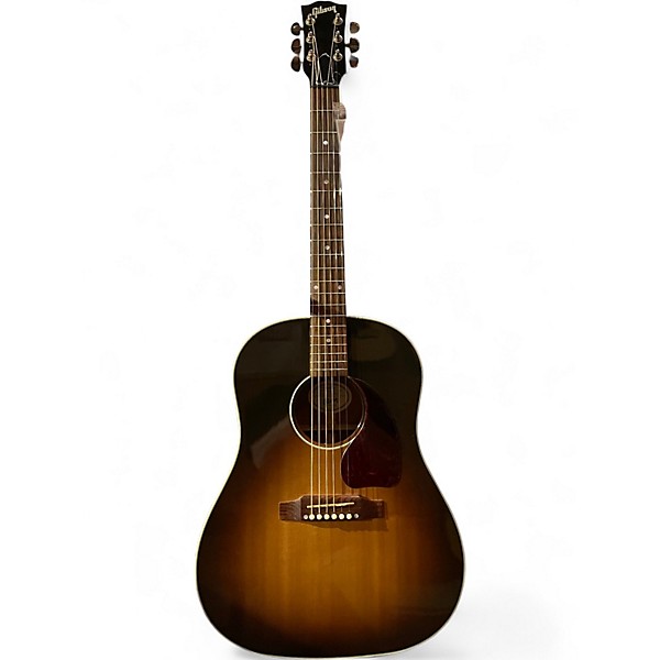 Used Gibson J45 Standard Tobacco Sunburst Acoustic Electric Guitar