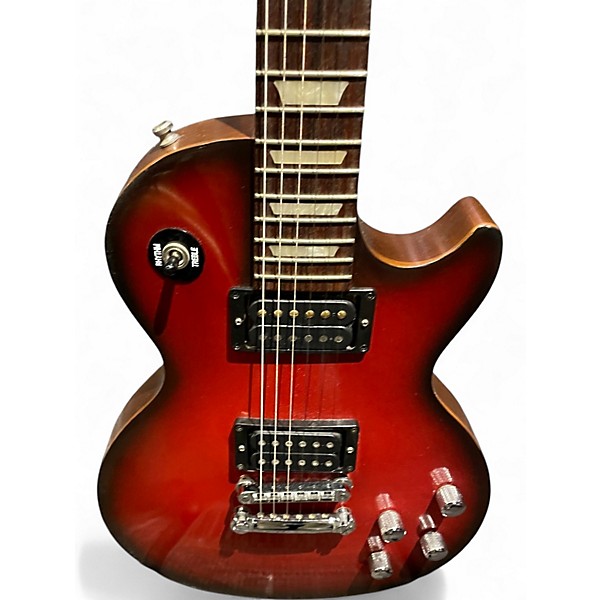 Used Gibson Les Paul Future Cherry Sunburst Solid Body Electric Guitar
