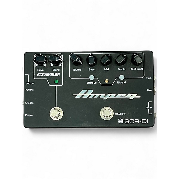 Used Ampeg SCR-DI Bass Effect Pedal