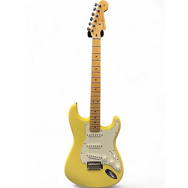 Used 2020 Fender STANDARD STRATOCASTER Vintage White Solid Body Electric Guitar