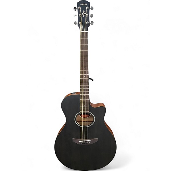 Used Yamaha APX600M smokey black Acoustic Electric Guitar