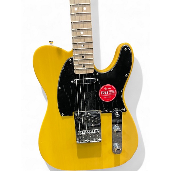 Used Squier BULLET TELECASTER Natural Solid Body Electric Guitar