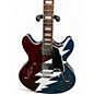 Used D'Angelico grateful dead dc60th premier Custom Graphic Hollow Body Electric Guitar