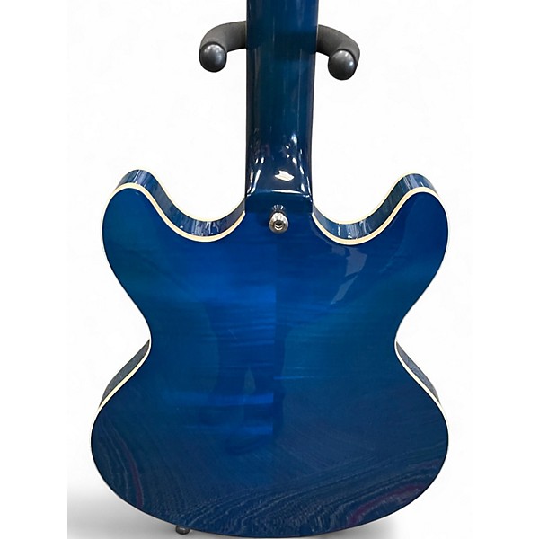 Used D'Angelico grateful dead dc60th premier Custom Graphic Hollow Body Electric Guitar