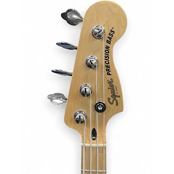 Used Squier AFFINITY PJ Olympic White Electric Bass Guitar