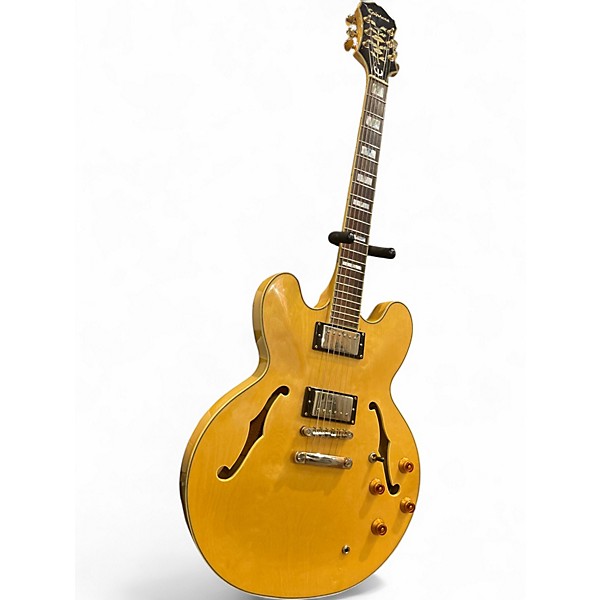 Used Epiphone Sheraton II Natural Hollow Body Electric Guitar