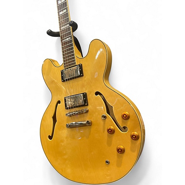 Used Epiphone Sheraton II Natural Hollow Body Electric Guitar
