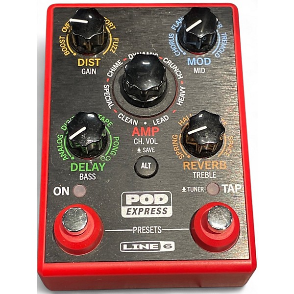 Used Line 6 Pocket Pod Express Amp Modeler Effect Processor