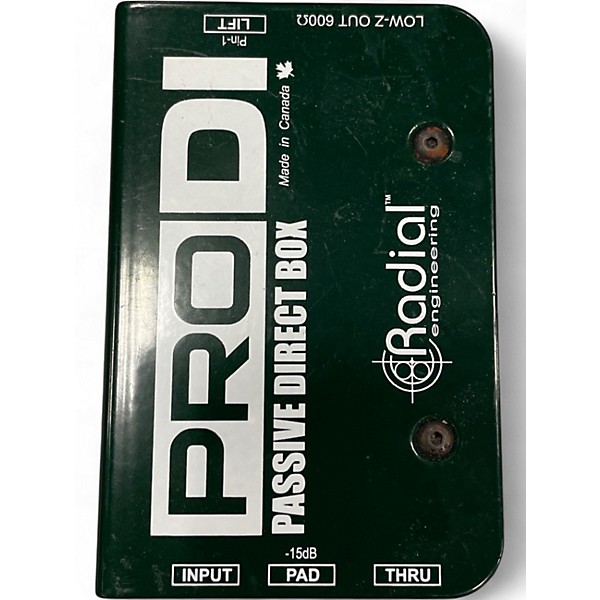 Used Radial Engineering PRO DI DIRECT BOX Direct Box