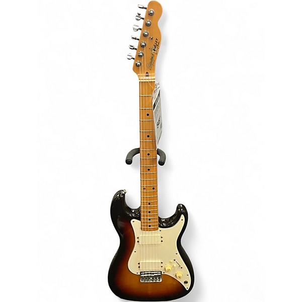 Used Squier Bullet HH Tobacco Sunburst Solid Body Electric Guitar