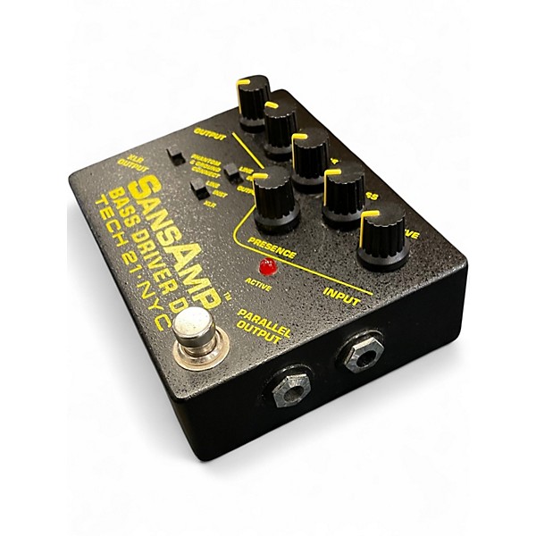 Used Tech 21 Sansamp PBDR Bass Driver DI Bass Effect Pedal