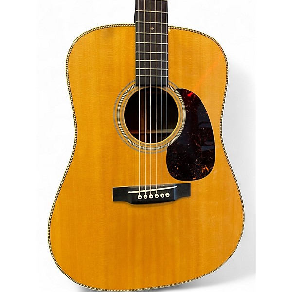 Used Martin HD28V Natural Acoustic Guitar