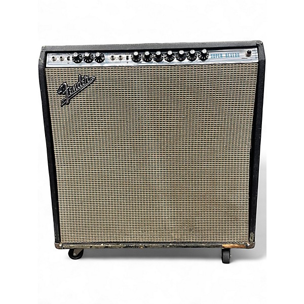 Vintage 1976 Fender Super Reverb 4x10 Tube Guitar Combo Amp