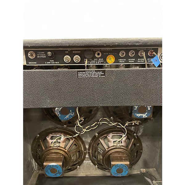 Vintage 1976 Fender Super Reverb 4x10 Tube Guitar Combo Amp