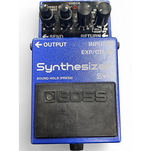 Used BOSS SY-1 Synthesizer Effect Pedal