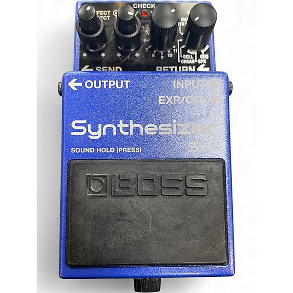 Used BOSS SY-1 Synthesizer Effect Pedal