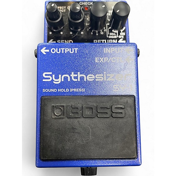 Used BOSS SY-1 Synthesizer Effect Pedal