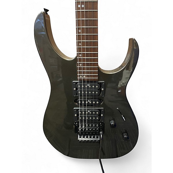Used Washburn WG228 Gunmetal Gray Solid Body Electric Guitar